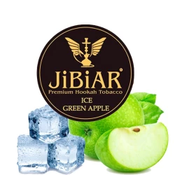 Тютюн JIBIAR Ice Green Apple (Зелене Яблуко Лід) 250 гр