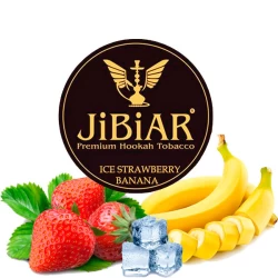 Табак JIBIAR Ice Strawberry Banana (Клубника Банан Лед) 1 кг