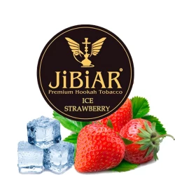 Тютюн JIBIAR Ice Strawberry (Полуниця Лід) 250 гр