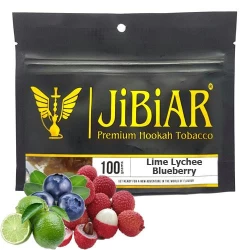 Тютюн JIBIAR Lime Lychee Blueberry (Лайм Ліччі Чорниця) 100 гр