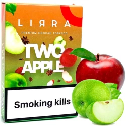 Тютюн Lirra Two Apples (2 Яблуко) 50 гр