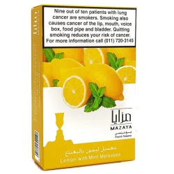 Тютюн Mazaya Lemon with Mint (Лимон з М'ятою) 50гр