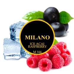 Тютюн Milano Ice Acai Raspberry (Лід Асаї Малина) M166 100 гр