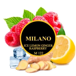 Тютюн Milano Ice Lemon Ginger Raspberry M122 (Лимон Імбир Малина Лід) 50 гр