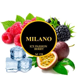 Тютюн Milano Ice Passion Berry M128 (Ягода Маракуйя Лід) 50 гр