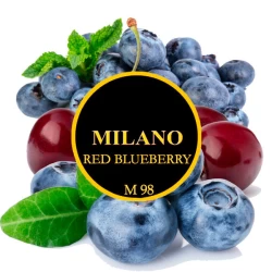 Тютюн Milano Red Blueberry M98 (Ред Чорниця) 100 гр