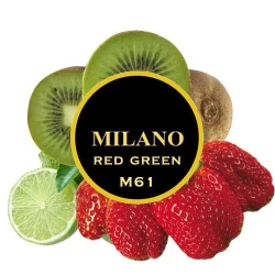 Тютюн Milano Red Green М61 (Лайм Полуниця Ківі) 100 гр