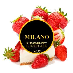 Тютюн Milano Strawberry Cheesecake (Полуниця Чізкейк) M55 50 гр