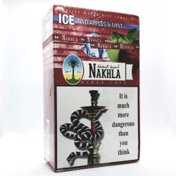 Тютюн Nakhla Ice Two Apples Mint (Подвійне Яблуко М'ята Лід) 250гр