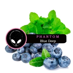 Тютюн Phantom Soft Blue Deep (М'ята Чорниця) 50 гр