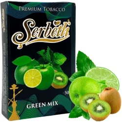 Тютюн Serbetli Green Mix (Зелений Мікс) 50гр