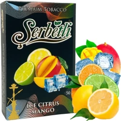 Тютюн Serbetli Ice Citrus Mango (Цитрус Манго Лід) 50гр