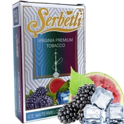 Тютюн Serbetli Ice Watermelon Blackberry (Лід Кавун Ожина) 50гр