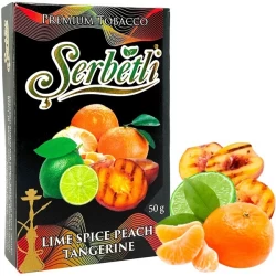 Тютюн Serbetli Lime Spice Peach Tangerine (Лайм Спайс Персик Мандарин) 50гр