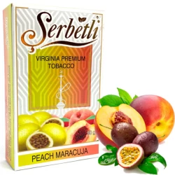 Тютюн Serbetli Peach Maracuja (Персик Маракуя) 50гр