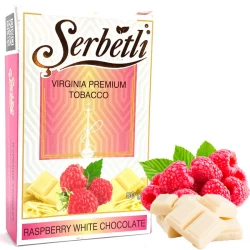 Тютюн Serbetli Raspberry White Chocolate (Малина Білий Шоколад) 50гр