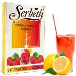 Тютюн Serbetli Strawberry Lemonade (Полуничний Лимонад) 50гр