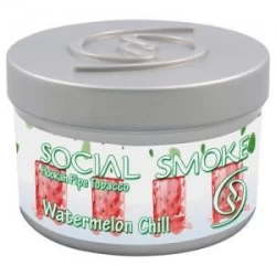 Тютюн Social Smoke Watermelon Chill (Свіжий Кавун) 250гр