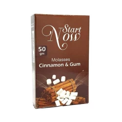 Тютюн Start Now Cinnamon with Gum (Жуйка Кориця) 50гр