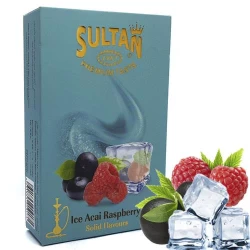 Тютюн Sultan Ice Acai Raspberry (Крижана Асаи Малина) 50 гр