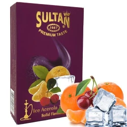 Тютюн Sultan Ice Acerola Tangerine (Ацерола Мандарин Лід) 50 гр