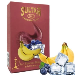 Тютюн Sultan Ice Banana Blueberry (Банан Чорниця Лід) 50 гр