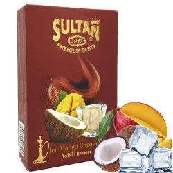 Тютюн Sultan Ice Mango Coconut (Манго Кокос Лід) 50 гр