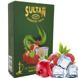 Тютюн Sultan Ice Pomegranate Raspberry (Гранат Малина Лід) 50 гр