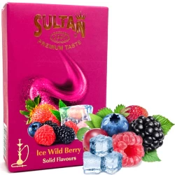 Тютюн Sultan Ice Wild Berry (Лісові Ягоди Лід) 50 гр