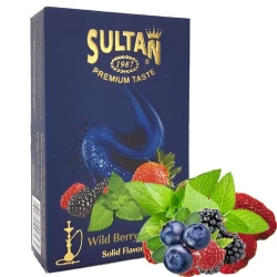 Тютюн Sultan Wild Berry (Лісові Ягоди М'ята) 50 гр