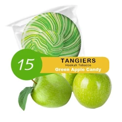 Табак Tangiers Noir Green Apple Stuff 15 (Зеленое Яблоко с Конфетой) 250гр