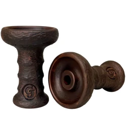 Чашка глиняна GrynBowls Phunnel Stone (Коричневий)