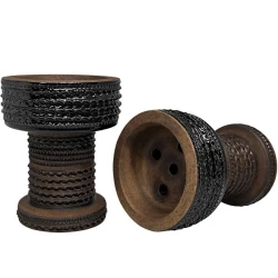 Чашка глиняная Gusto Bowls Rook Design (Черный)