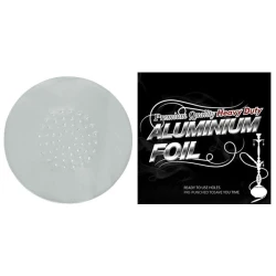 Фольга для кальяна нарезная Aluminium (Серебристый)