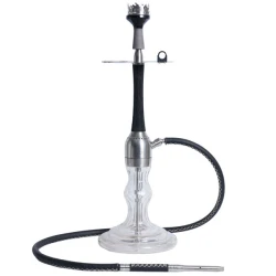 Кальян AMY AMIRS Indi Wood BK-SV-TR V3.0 (Прозрачный)