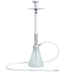 Кальян Embery Wood-Envolve Hookah (Білий з сріблястим)