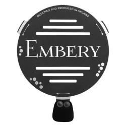 Крышка для колпака Embery Windrover с ручкой (Черный)