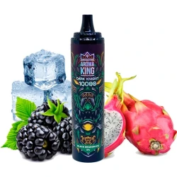 Одноразова електронна сигарета Aroma King Black Dragon Ice (Блек Дреґон Лід) (10000 Затяжок)