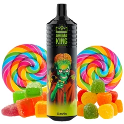 Одноразова електронна сигарета Aroma King Mars Rainbow Candy (Рейнбоу Цукерка) (9000 Затяжок)