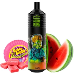 Одноразова електронна сигарета Aroma King Mars Watermelon Bubble Gum (Кавун Бабл Гам) (9000 Затяжок)