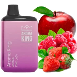 Одноразова електронна сигарета Aroma King Pink Lady (Розова Леді) (5500 Затяжок)