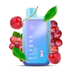 Одноразова електронна сигарета Elf Bar BC Grape Cherry (Виноград Вишня) (10000 Затяжок)