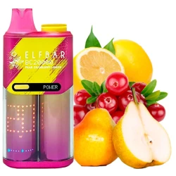 Одноразова електронна сигарета Elf Bar BC Pear Cranberry Lemon (Груша Журавлина Лимон) (20000 Затяжок)