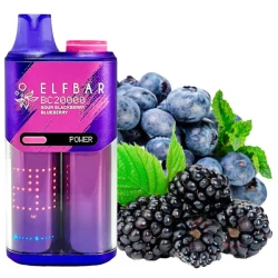 Одноразова електронна сигарета Elf Bar BC Sour Blackberry Blueberry (Сауер Ожина Чорниця) (20000 Затяжок)