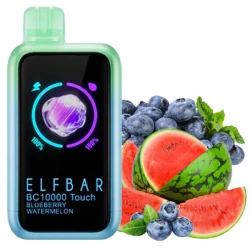 Одноразова електронна сигарета Elf Bar BC Touch Blueberry Watermelon (Чорниця Кавун) (10000 Затяжок)