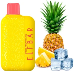 Одноразова електронна сигарета Elf Bar EP Pineapple Ice (Ананас Лід) (8000 Затяжок)