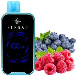 Одноразова електронна сигарета Elf Bar FS Blueberry Raspberry (Чорниця Малина) (18000 затяжок)