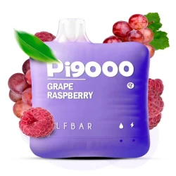 Одноразова електронна сигарета Elf Bar Pi Grape Raspberry (Виноград Малина) (9000 Затяжок)