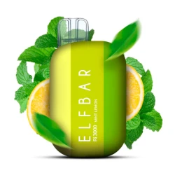 Одноразова електронна сигарета Elf Bar Ri Mint Lemon (М’ята Лимон) (3000 Затяжок)