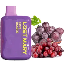 Одноразова електронна сигарета Lost Mary OS Grape (Виноград) (4000 Затяжок)